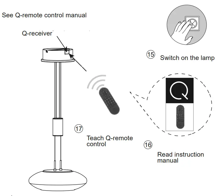 Paul Neuhaus 2075-55 Q ETIENNE LED Pendant Light - fig4