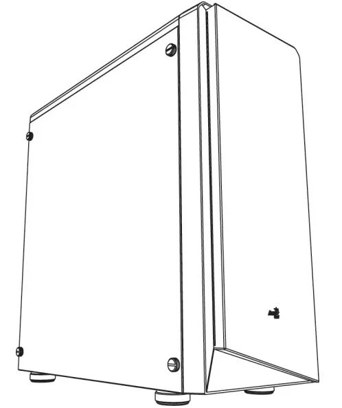 AeroCool Rift RGB Mid Tower Case