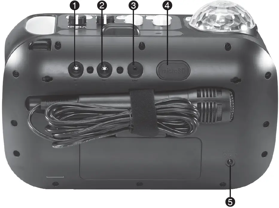 vtech 547403 SuperSound Karaoke Portable Bluetooth Speaker 01