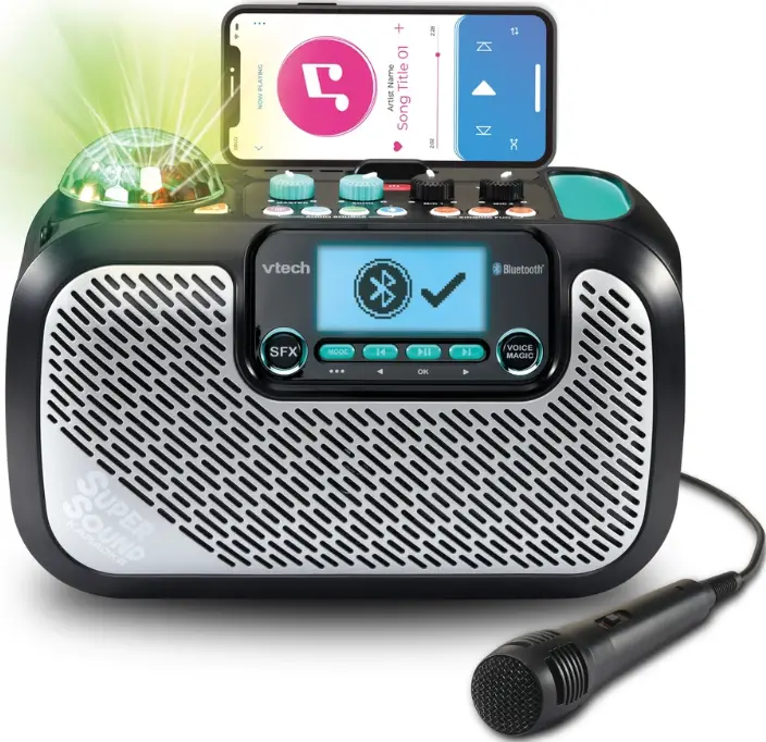vtech 547403 SuperSound Karaoke Portable Bluetooth Speaker product
