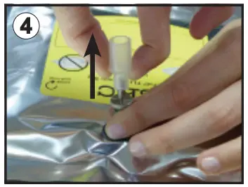 SKC 249-01 Breath Gas Analysis Bags - Fitting 6