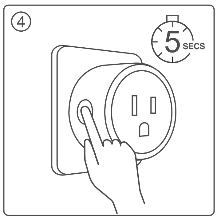 gosuna WP3 WiFi Smart Plug - CHARGINH 3