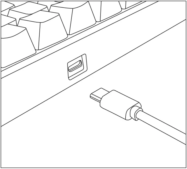FANTECH MAXFIT61 Modular Mechanical Keyboard - fig 6
