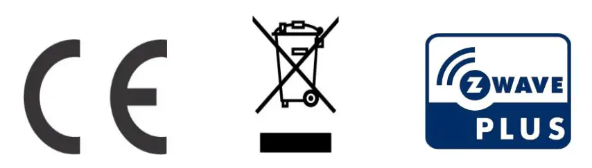 ZWAVE PLUS Wire Dimmer-CE, Disposal, zwave plus