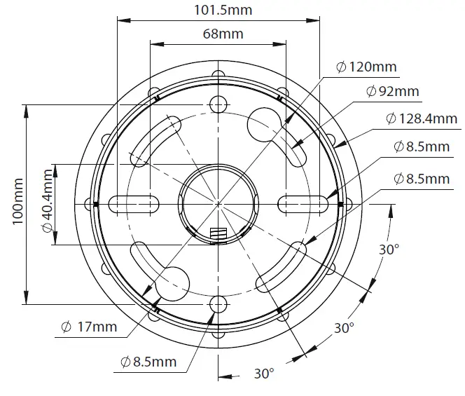 B-TECH-BT5961-CCTV-Ceiling-Mount-fig-12