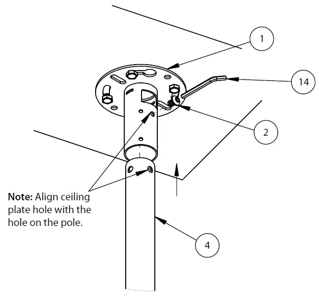 B-TECH-BT5961-CCTV-Ceiling-Mount-fig-6