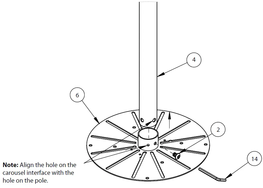 B-TECH-BT5961-CCTV-Ceiling-Mount-fig-8