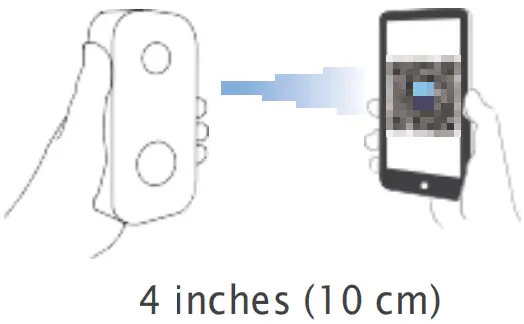 FINEX V3 Video Doorbell - 4 inches 10 cm