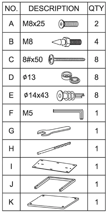 PANGEA AUDIO 325TWMSK Wall Mount Premier Se Turntable Shelf 1