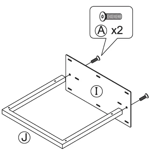 PANGEA AUDIO 325TWMSK Wall Mount Premier Se Turntable Shelf 2
