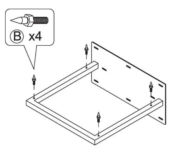 PANGEA AUDIO 325TWMSK Wall Mount Premier Se Turntable Shelf 3