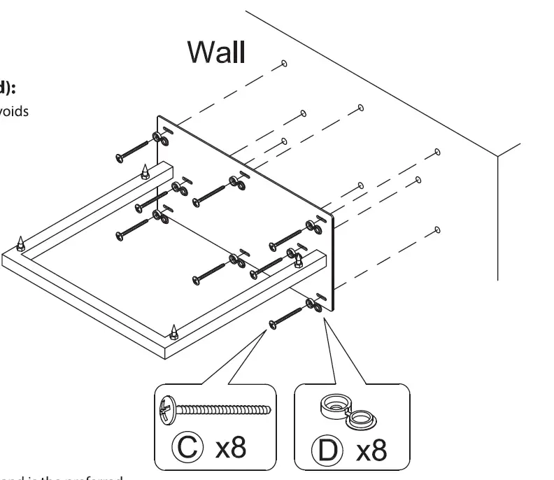 PANGEA AUDIO 325TWMSK Wall Mount Premier Se Turntable Shelf 4