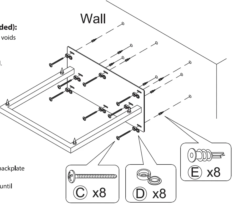 PANGEA AUDIO 325TWMSK Wall Mount Premier Se Turntable Shelf 5