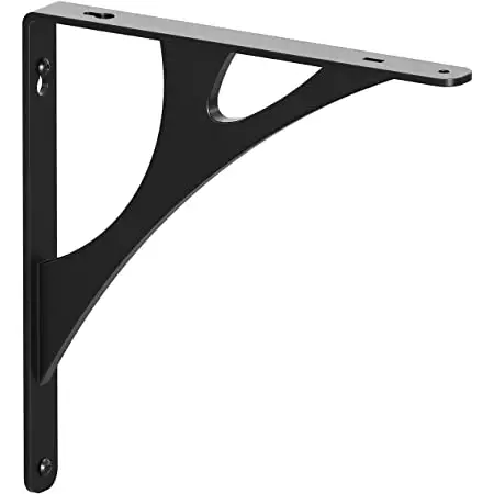 Shelf-Made-RP-201RC-8BK-Richland-Steel-500lbs-Decorative -Shelf-Bracket-PRODUCT-IMAGE