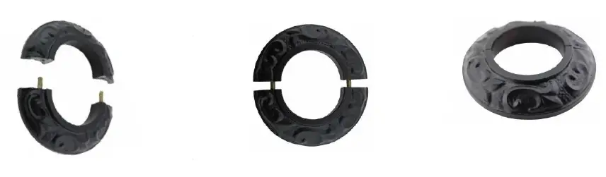 RENOVATORS-SUPPLY-27433-6-Radiator-Flange-Black-Aluminum-Escutcheon-fig-1