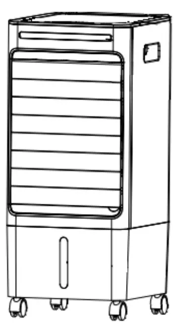 electriq AC60E EVAPORATIVE COOLER -