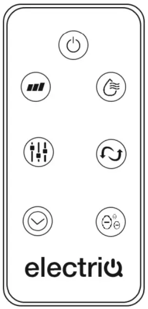 electriq AC60E EVAPORATIVE COOLER - controlled
