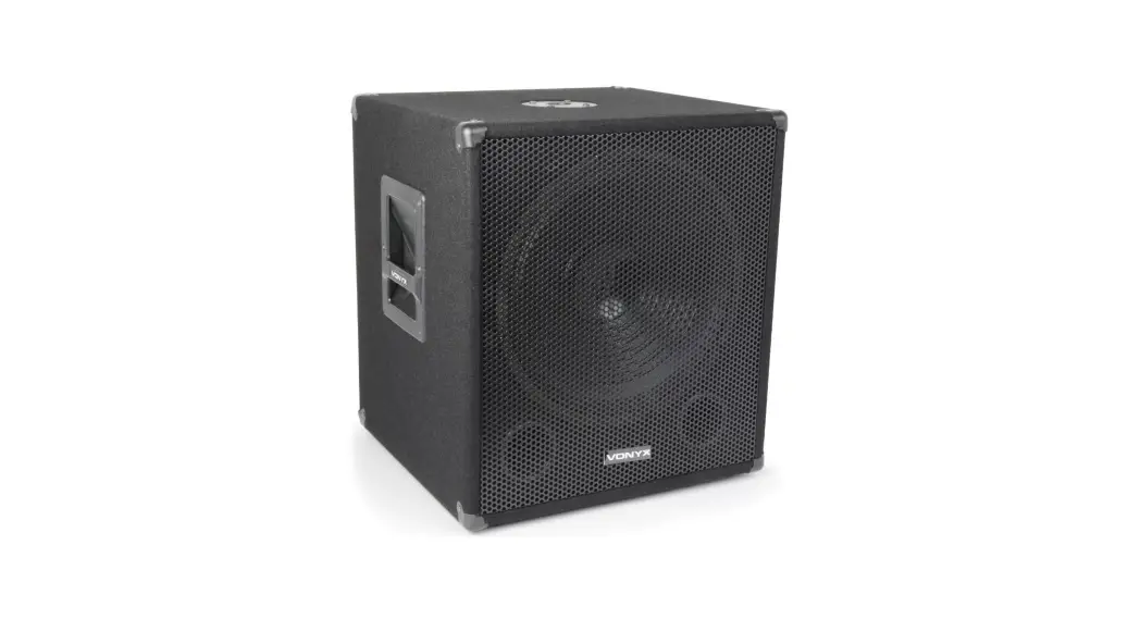 Vonyx 170.798 Swa-series Active Subwoofer Instruction Manual Vonyx 170.798 Swa-series Active Subwoofer Instruction Manual