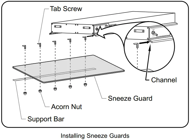 Hatco GRAH 60 120 T Glo Ray High Wattage 60 Wide Aluminum Housing Single Element Infrared Strip Heater - Fig 25