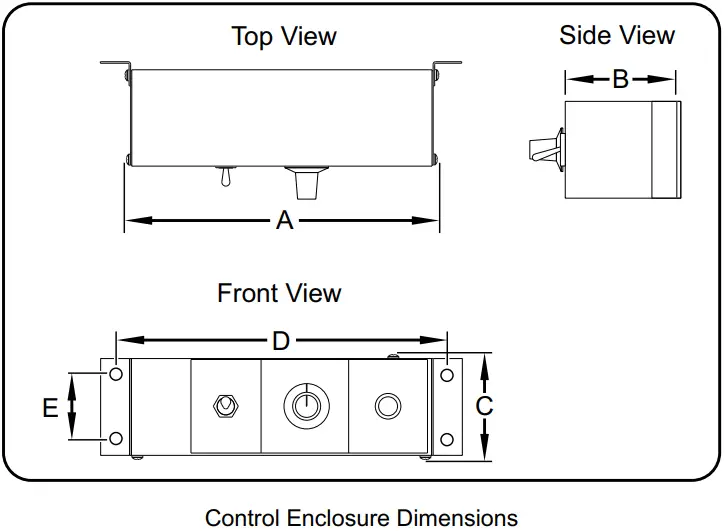 Hatco GRAH 60 120 T Glo Ray High Wattage 60 Wide Aluminum Housing Single Element Infrared Strip Heater - Fig 26