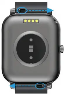 BAUHN AFTWS-0521 Smart Watch -Change The Straps