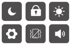 BAUHN AFTWS-0521 Smart Watch Shortcuts menu