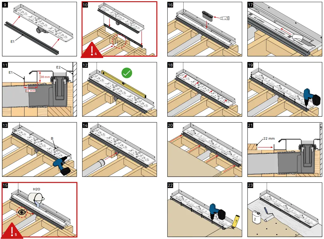 unidrain Line 1002 Shower Cubicle - 6