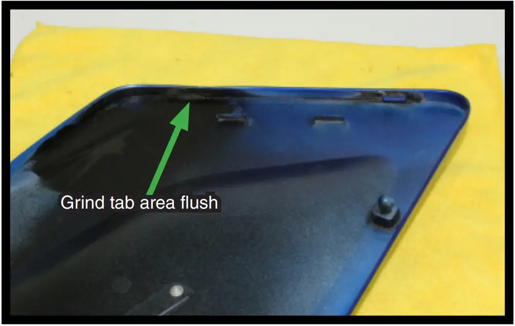 clearwater LIGHTS BMW R1200RT Side Panel Repair Kit - Step