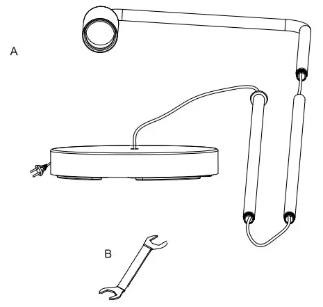 NOVA LIFE Kling Interior Floor Lamp - Package