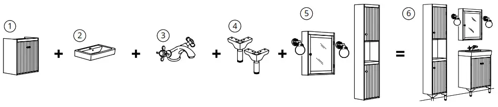 IKEA SILVERAN Bathroom Furniture - How to choose