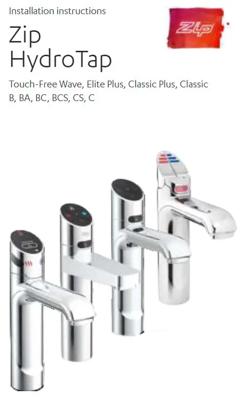 Zip HydroTap Installation Guide
