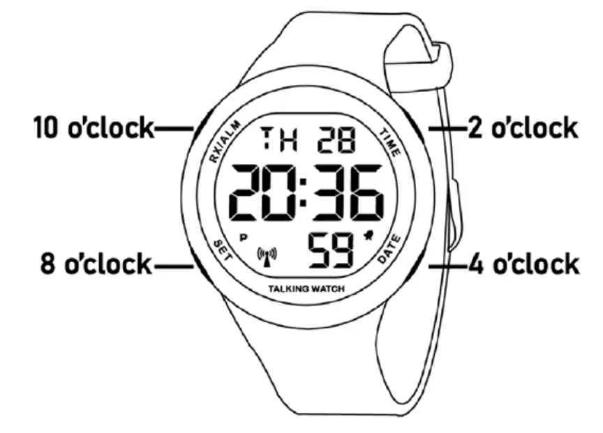 MaxiAIDS 704887 Talking Atomic Watch