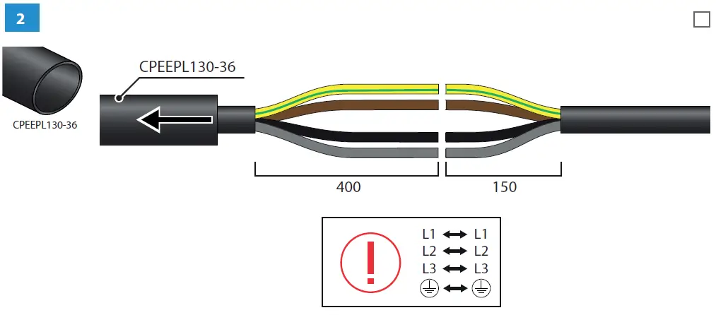 ENSTO SJK4X240 Heat Shrink Joint 3