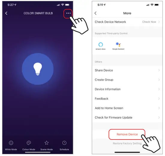 Brookstone BKSBRGB-N Smart Color Changing Bulb-fig10