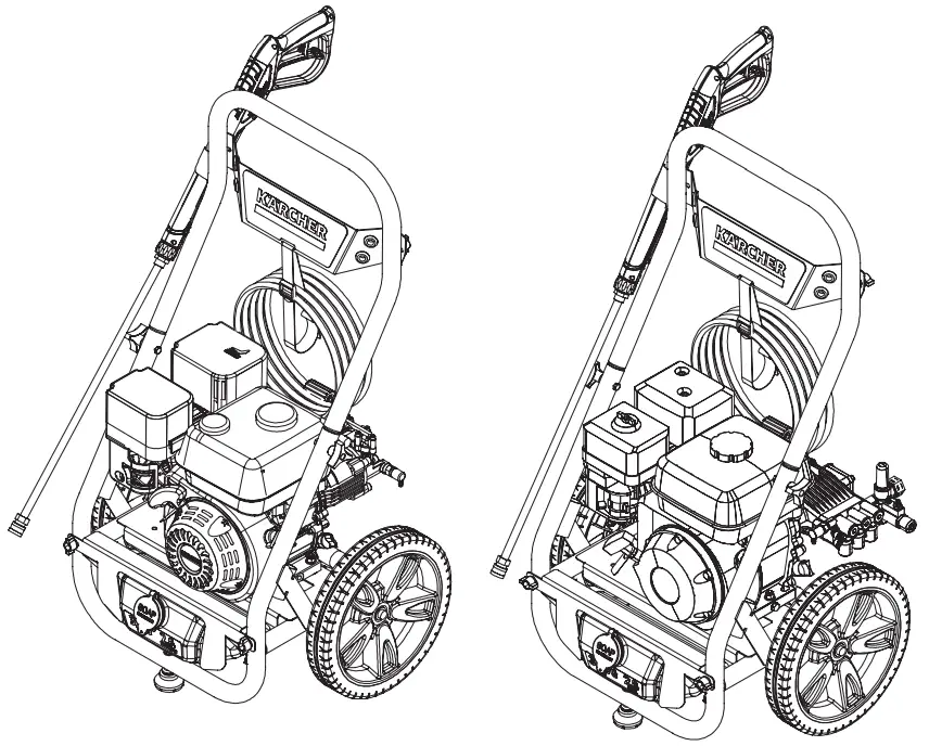 KARCHER G 3200 Q Gas Pressure Washer