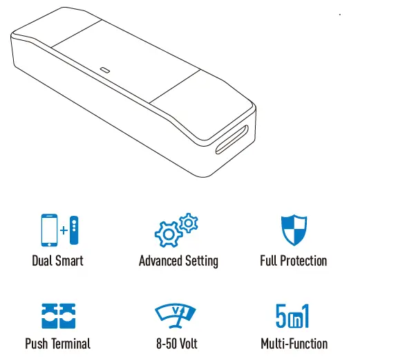Rayrun-XT50-LED-Controller-Umi-and-Tuya-Dual-Smart-fig-1
