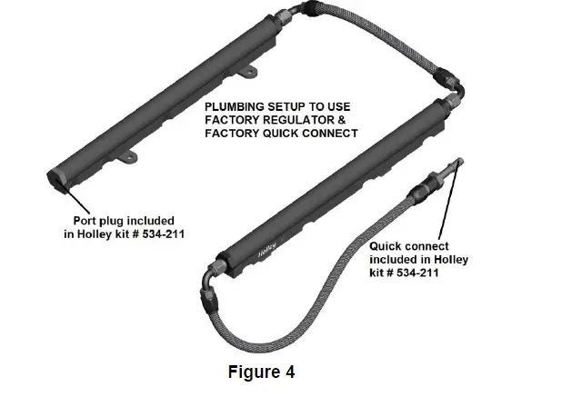 Holley-Fuel-Rails-for-OE-Style-Ford-7-3L-Godzilla-intakes-03