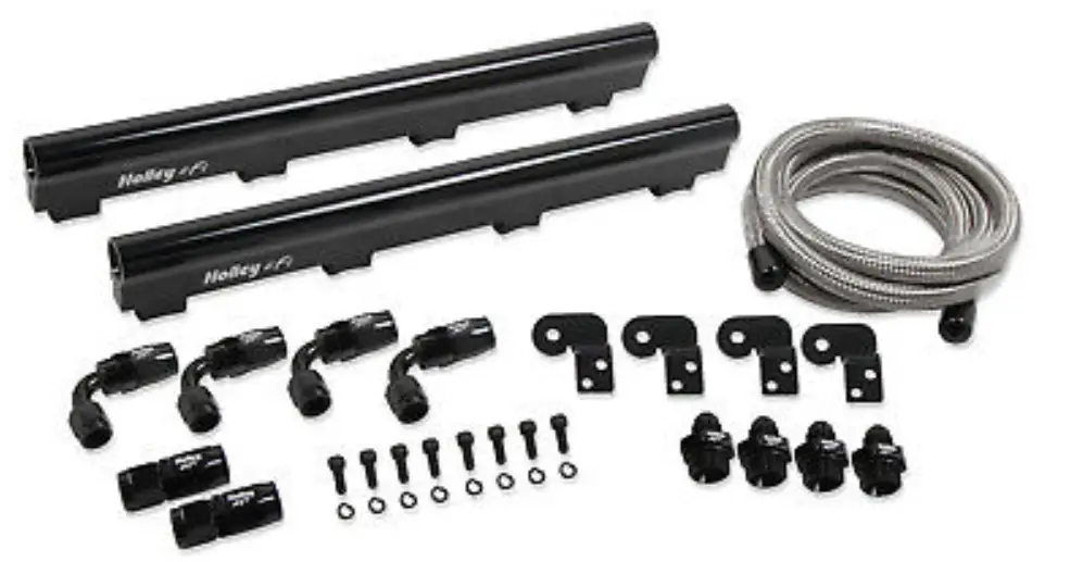Holley Fuel Rails For Oe Style Ford 7.3l Godzilla Intakes Instruction Manual