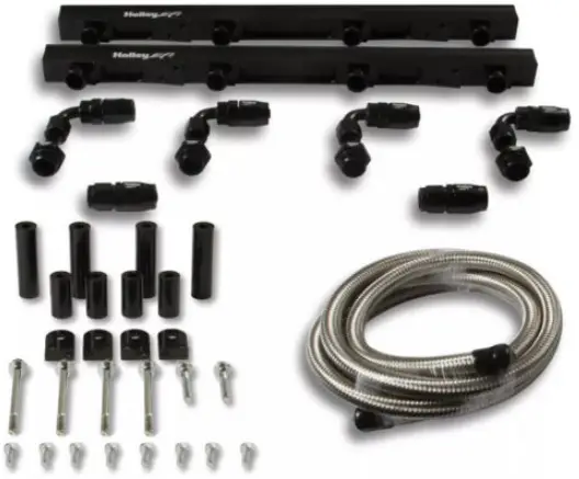 Holley-Fuel-Rails-for-OE-Style-Ford-7-3L-Godzilla-intakes-PRODUCT-IM,ABGE