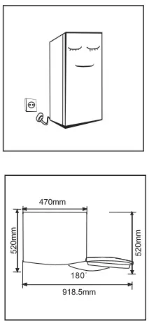 Midea MDRD142FGD 95L 1 Door Refrigerator-13