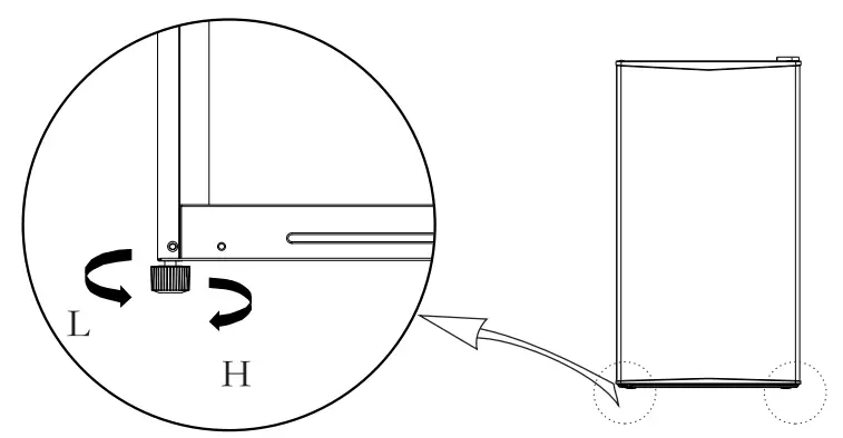 Midea MDRD142FGD 95L 1 Door Refrigerator-7