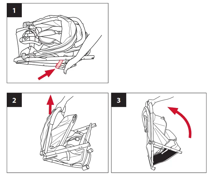 53212310 Flip Side Baby Stroller Evenflo Flipside Travel System - fig 1