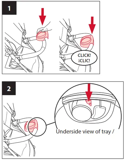 53212310 Flip Side Baby Stroller Evenflo Flipside Travel System - snap