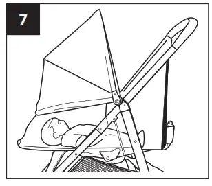 53212310 Flip Side Baby Stroller Evenflo Flipside Travel System - underside