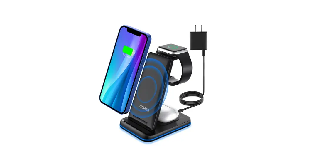 Zubarr S90 Folding 3 In 1 Wireless Charger User Manual Zubarr S90 Folding 3 In 1 Wireless Charger User Manual