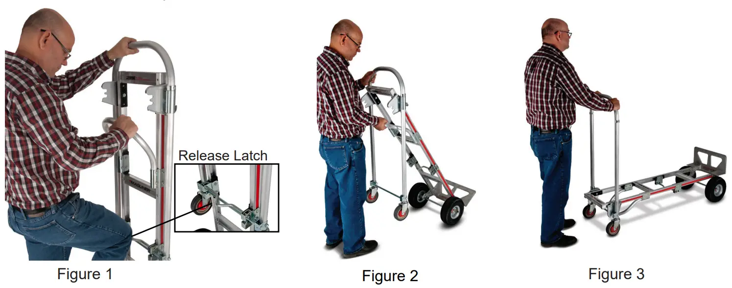 MAGLINER XL C Gemini XL Convertible Hand Truck - Gemini Convertible Hand 3