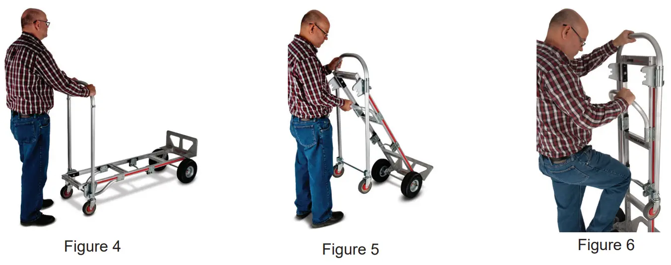 MAGLINER XL C Gemini XL Convertible Hand Truck - Gemini Convertible Hand 2