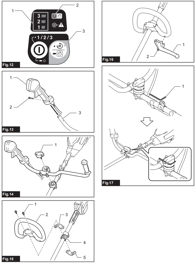 makita UR006G UR007G Cordless Grass Trimmer - Figure 6