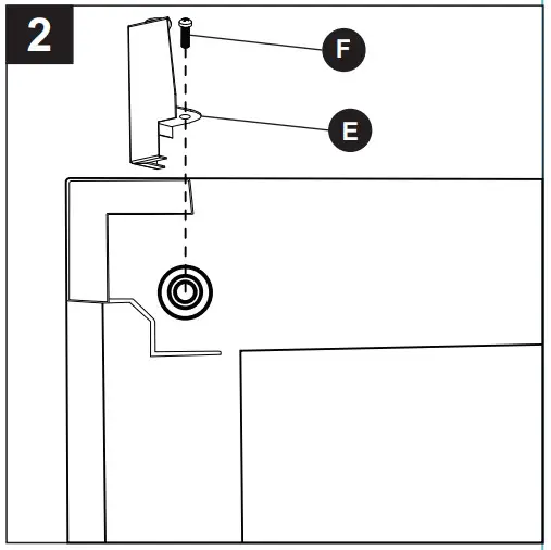 Style SELECTIONS 5133052 150 ft Capacity Cabinet Hose Reel - ASSEMBLY 2