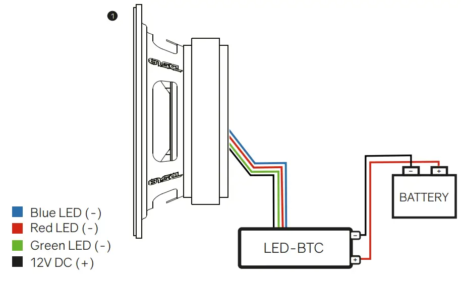 DS18 PRO-X6.4RGBCAP 6.5 Inch MID Range Loudspeaker with RGB LED Dust CAP fig 3